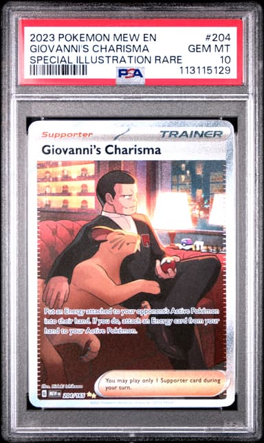 Giovanni's Charisma