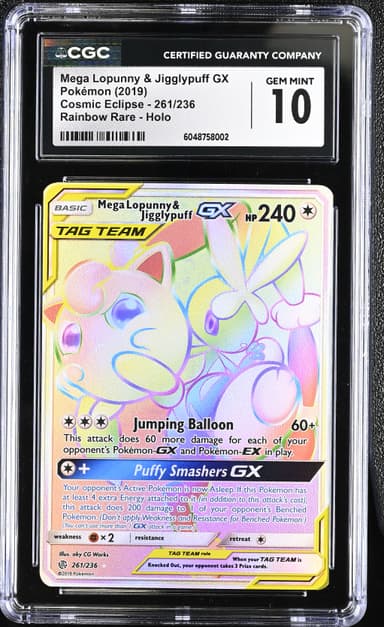 Mega Lopunny & Jigglypuff GX