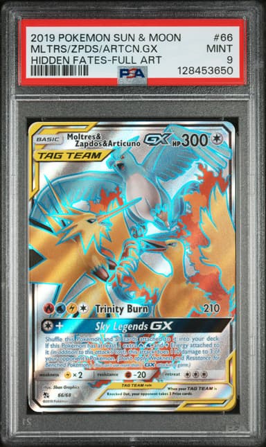 Full Art/Moltres & Zapdos & Articuno GX