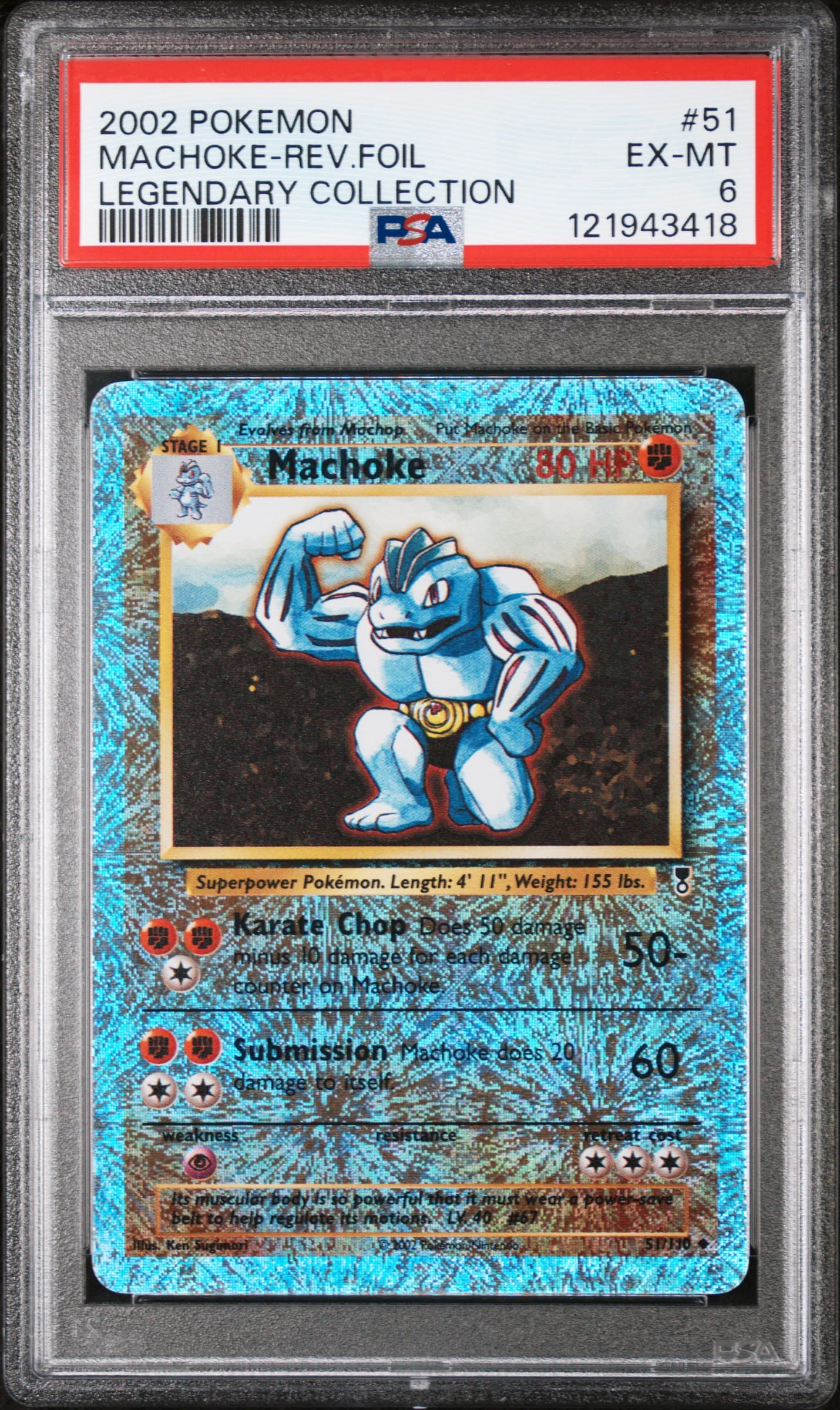 Machoke-Reverse Foil