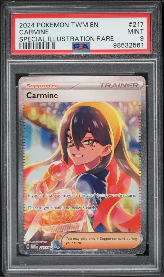 2024 #217 Carmine PSA 9 Twm EN-T