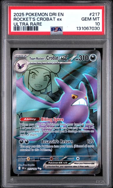Team Rocket's Crobat EX