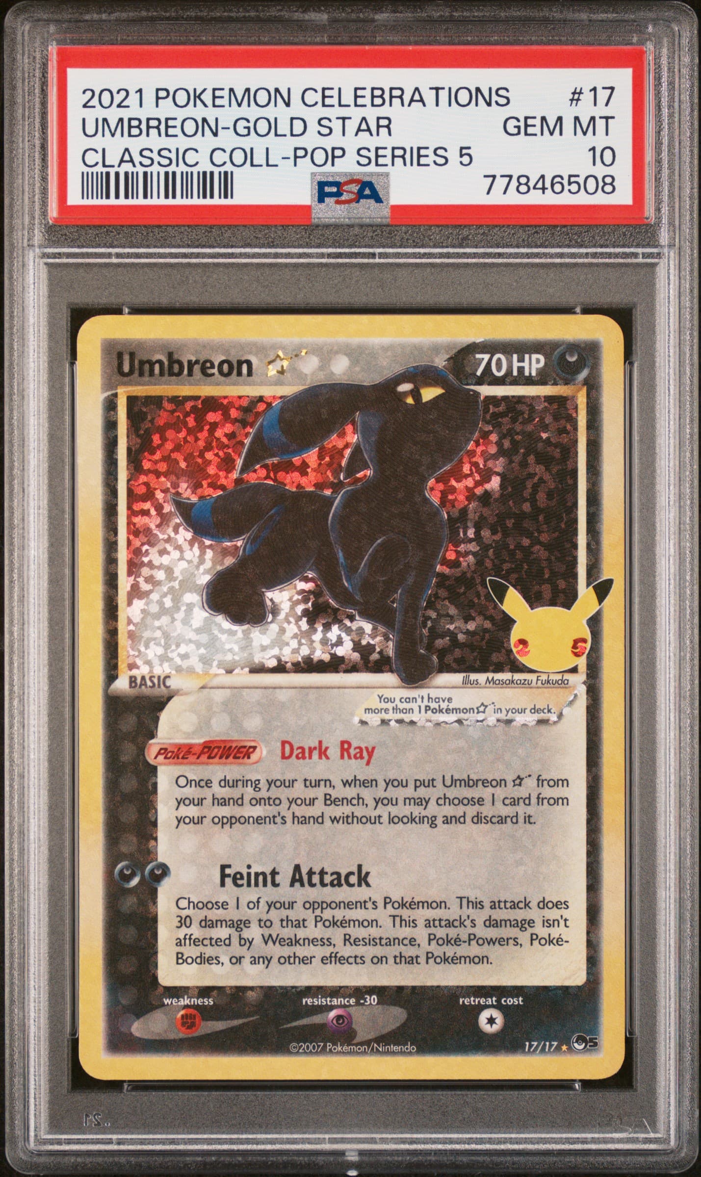 Umbreon-Gold Star