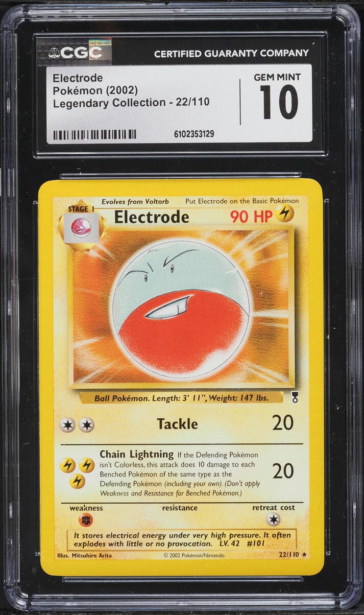 Pokemon Legendary Collection Electrode #22