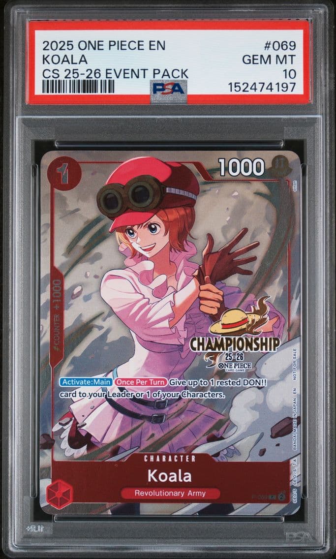 2025 #069 Koala PSA 10 One Piece