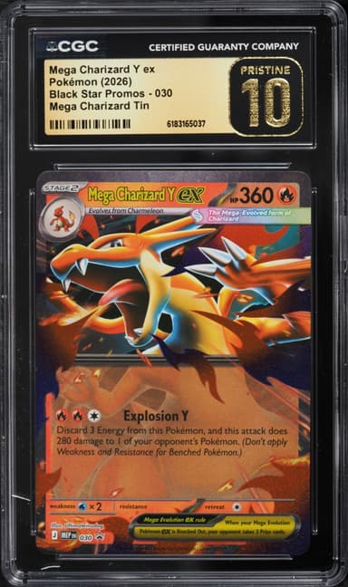 Pokemon Mega Evolution Promo Tin Mega Charizard Y EX #30