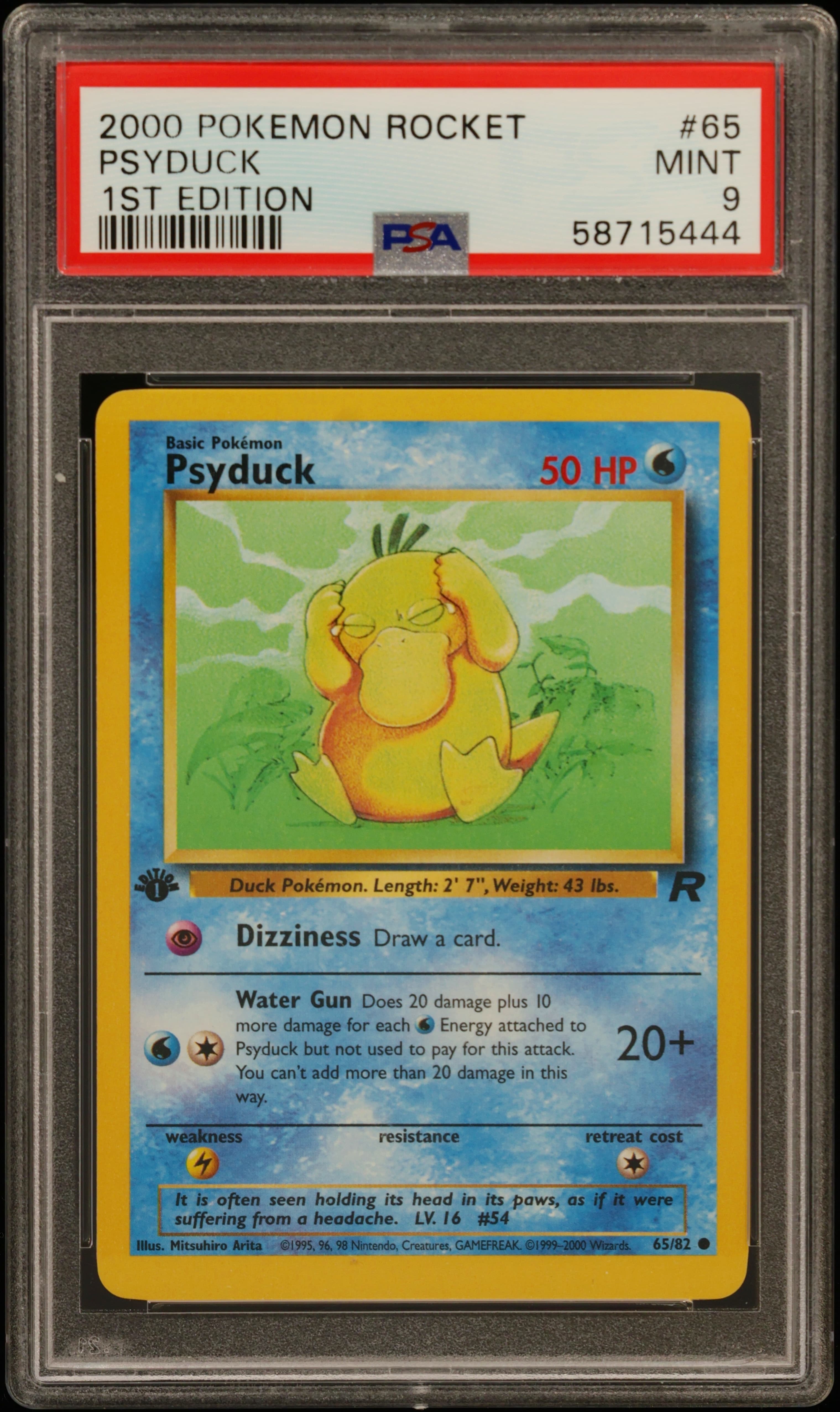 Psyduck 1st Edition
