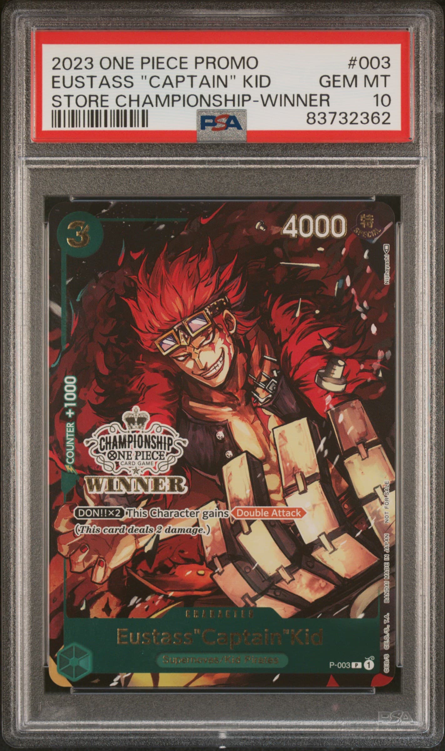 Eustass "Captain" Kid