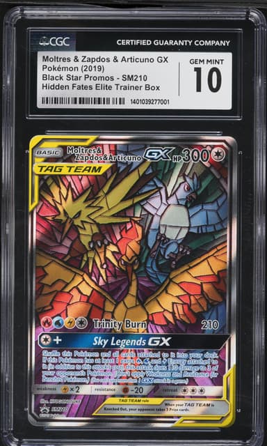 Full Art/Moltres & Zapdos & Articuno GX