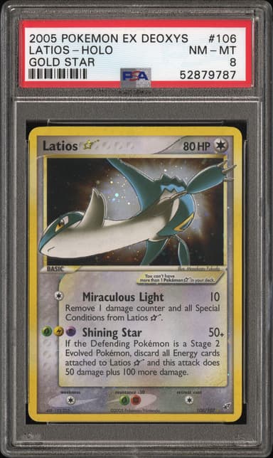 Latios-Holo Gold Star
