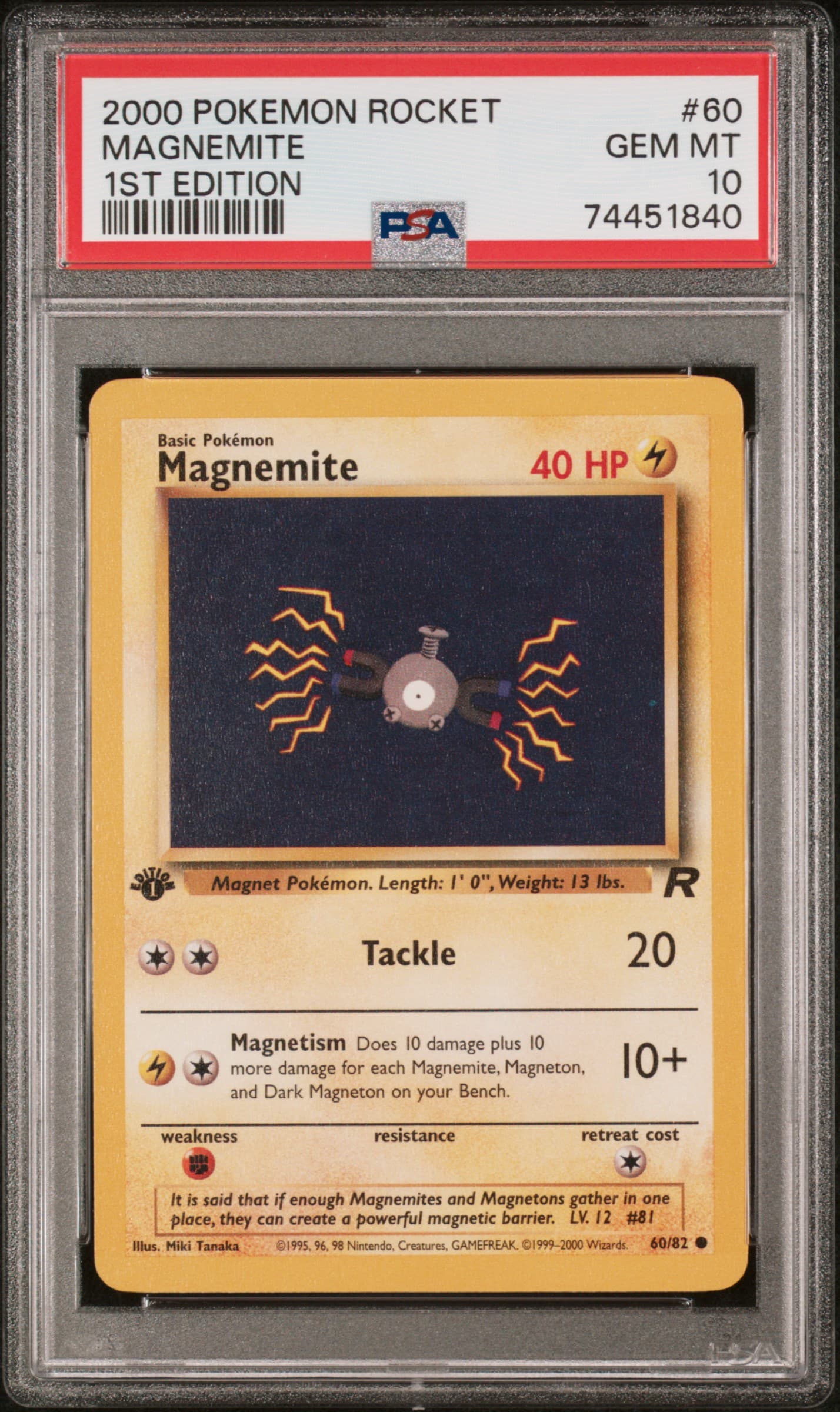 Magnemite 1st Edition