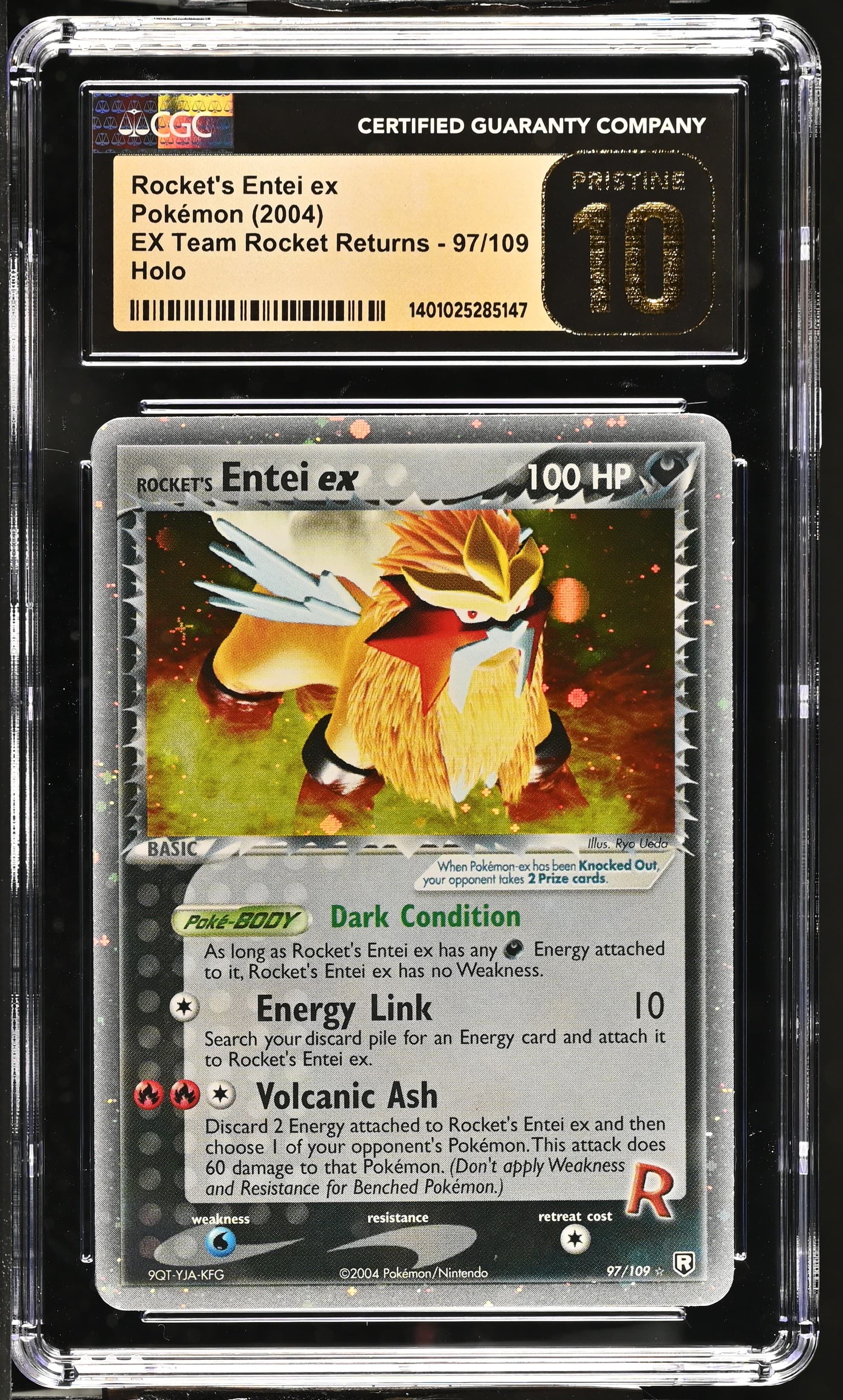 Rocket's Entei ex