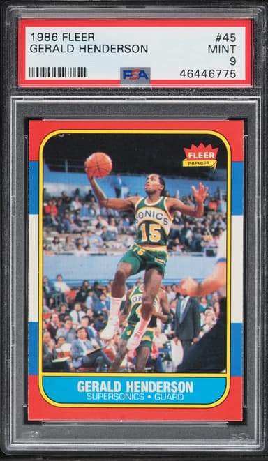 Fleer Basketball Gerald Henderson #45