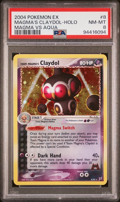 Team Magma's Claydol-Holo