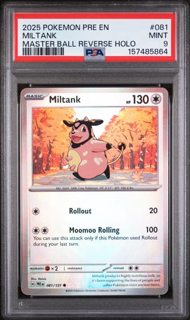 Miltank Master Ball Reverse Holo