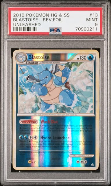 Blastoise-Reverse Foil