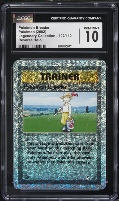 Pokemon Breeder-Reverse Foil