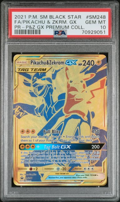 Full Art/Pikachu & Zekrom GX