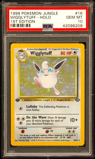 Wigglytuff-Holo 1st Edition
