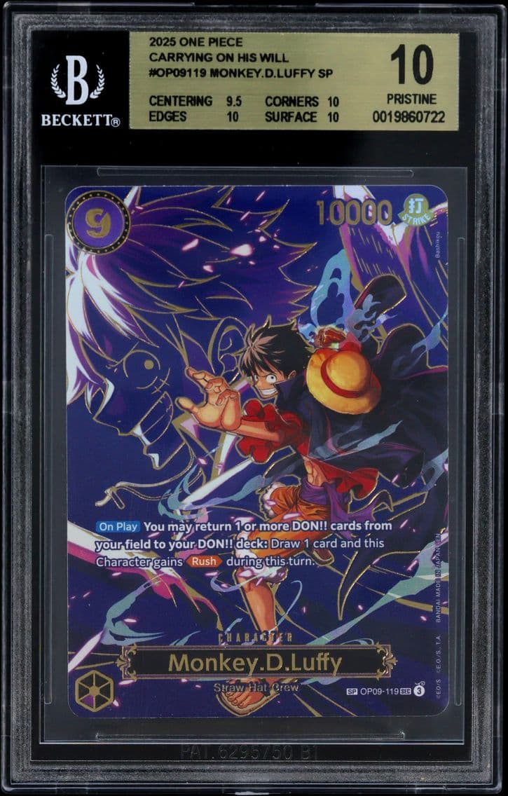 2025 #OP09119 Monkey.D.Luffy SP 