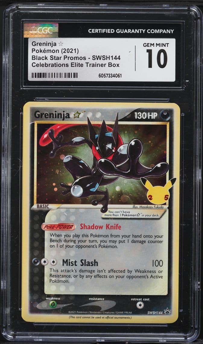 2021 #144 Greninja-Gold Star CGC