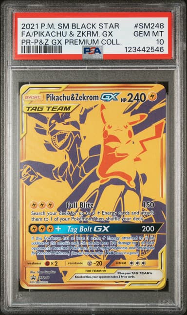 Full Art/Pikachu & Zekrom GX