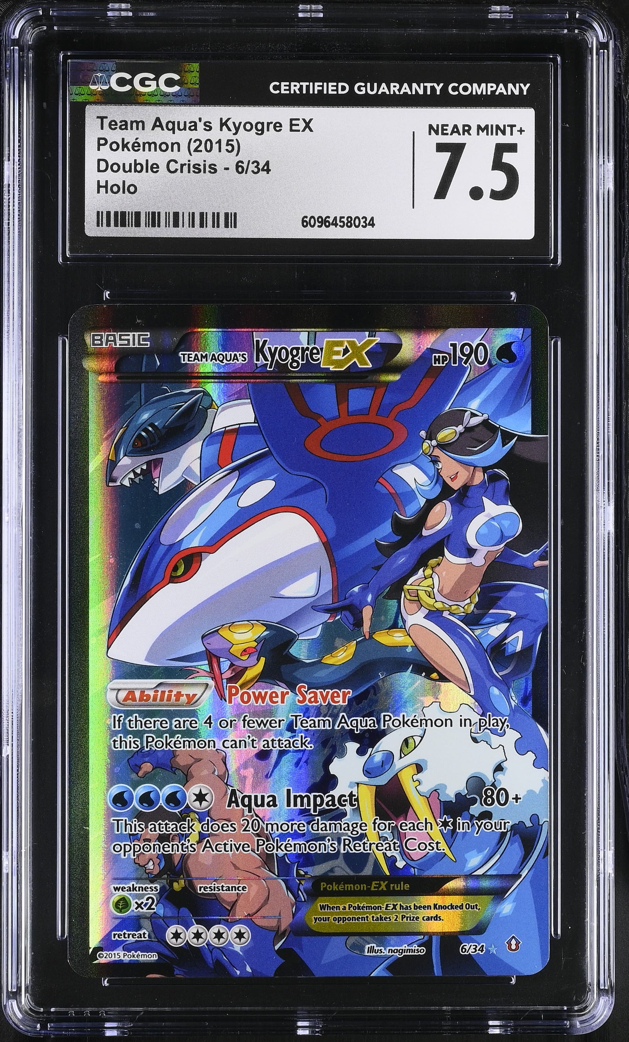 Team Aqua's Kyogre EX
