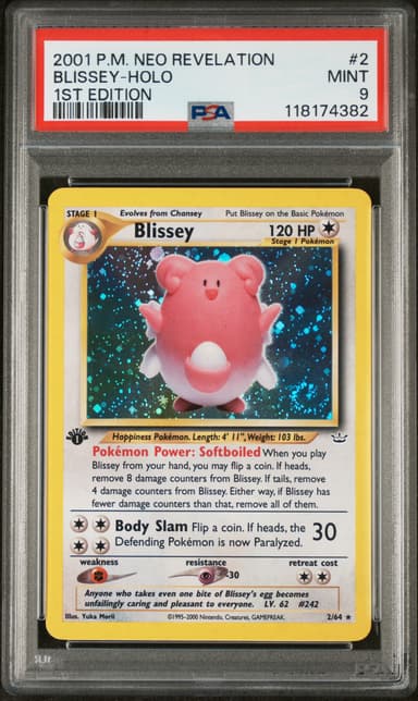 Blissey-Holo 1st Edition