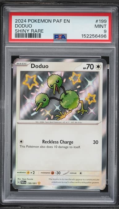 Pokemon Scarlet & Violet Paldean Fates Shiny Rare Doduo #199