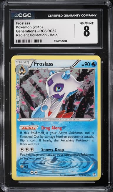 Pokemon XY Generations Radiant Collection Holo Froslass #RC8