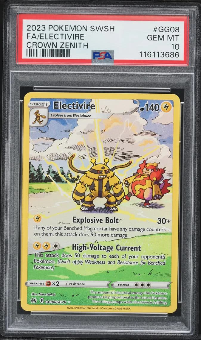 2023 #GG08 Full Art/Electivire P
