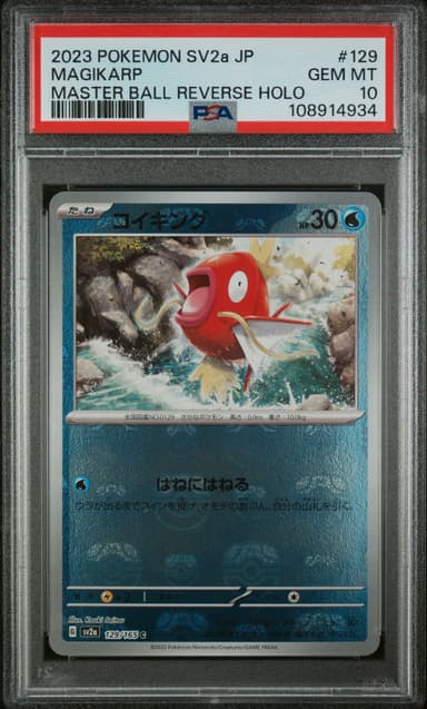 Magikarp Master Ball Reverse Holo