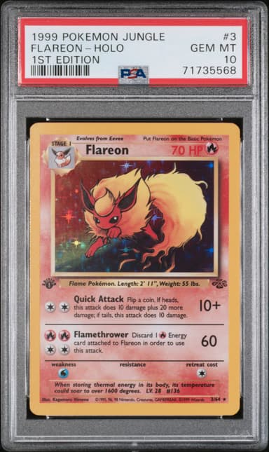 Flareon-Holo 1st Edition