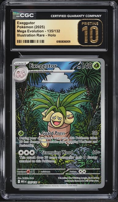 Pokemon Mega Evolution IR Exeggutor #135