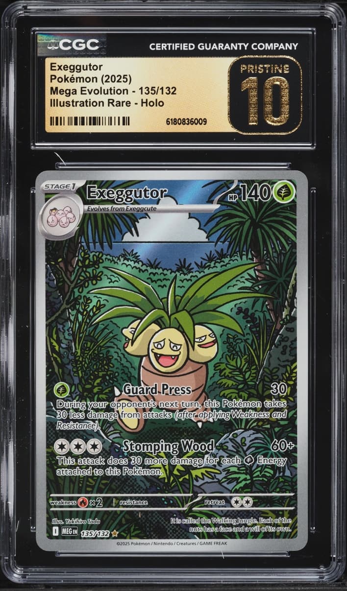 Pokemon Mega Evolution IR Exeggutor #135