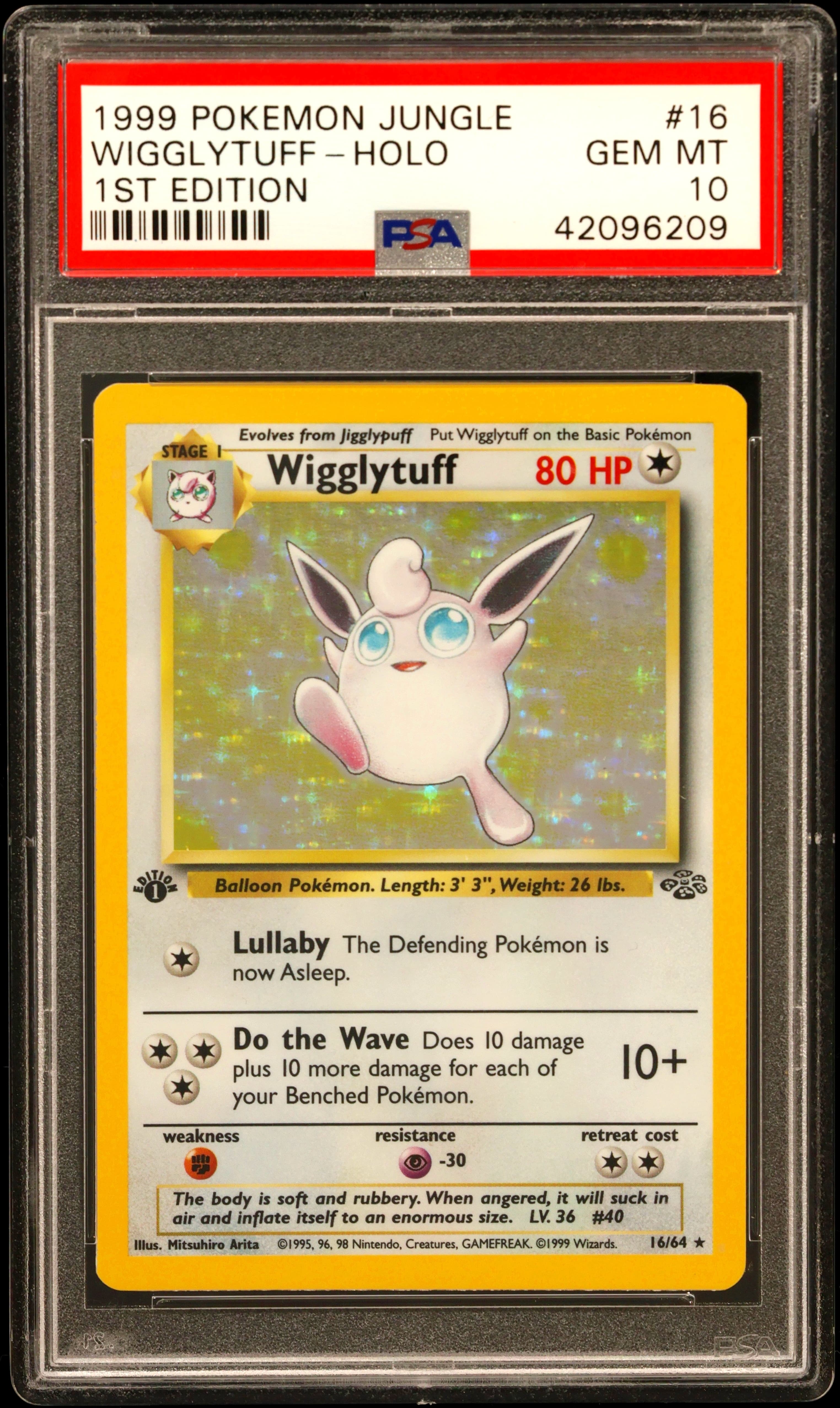 Wigglytuff-Holo 1st Edition