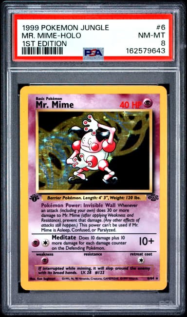Mr. Mime-Holo 1st Edition
