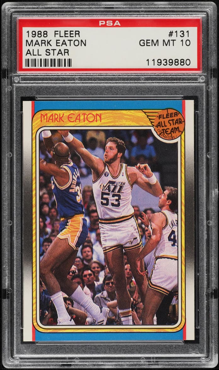 Fleer Basketball Mark Eaton ALL-STAR #131