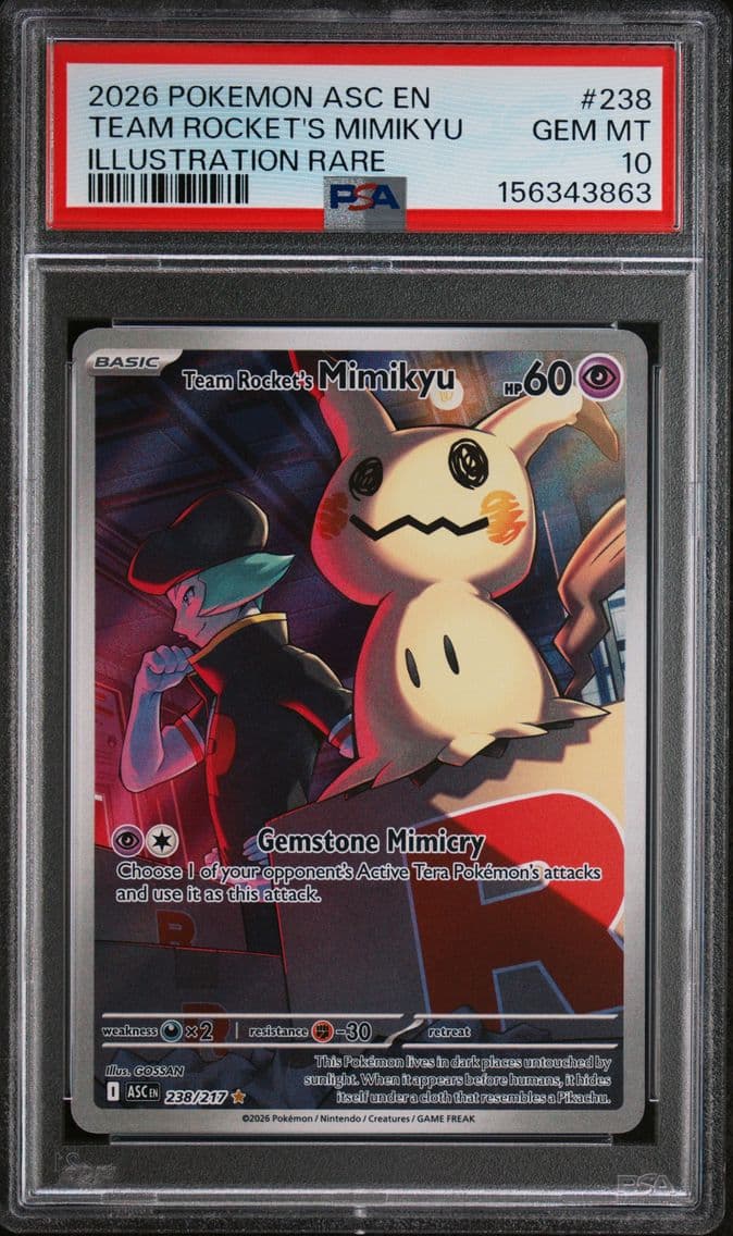 2026 #238 Team Rocket's Mimikyu 