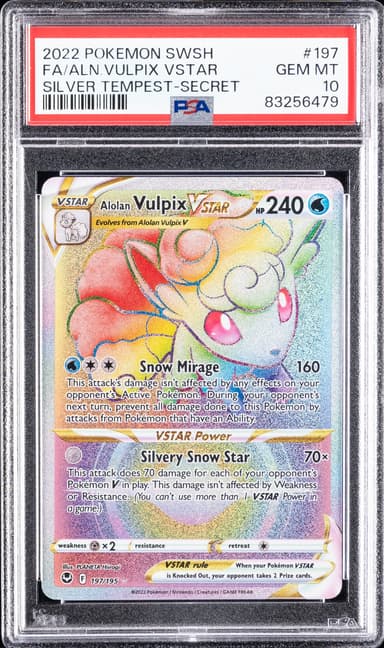 Full Art/Alolan Vulpix Vstar