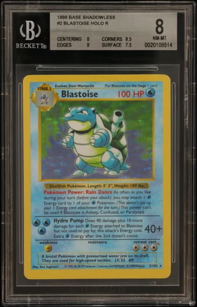 Blastoise HOLO R