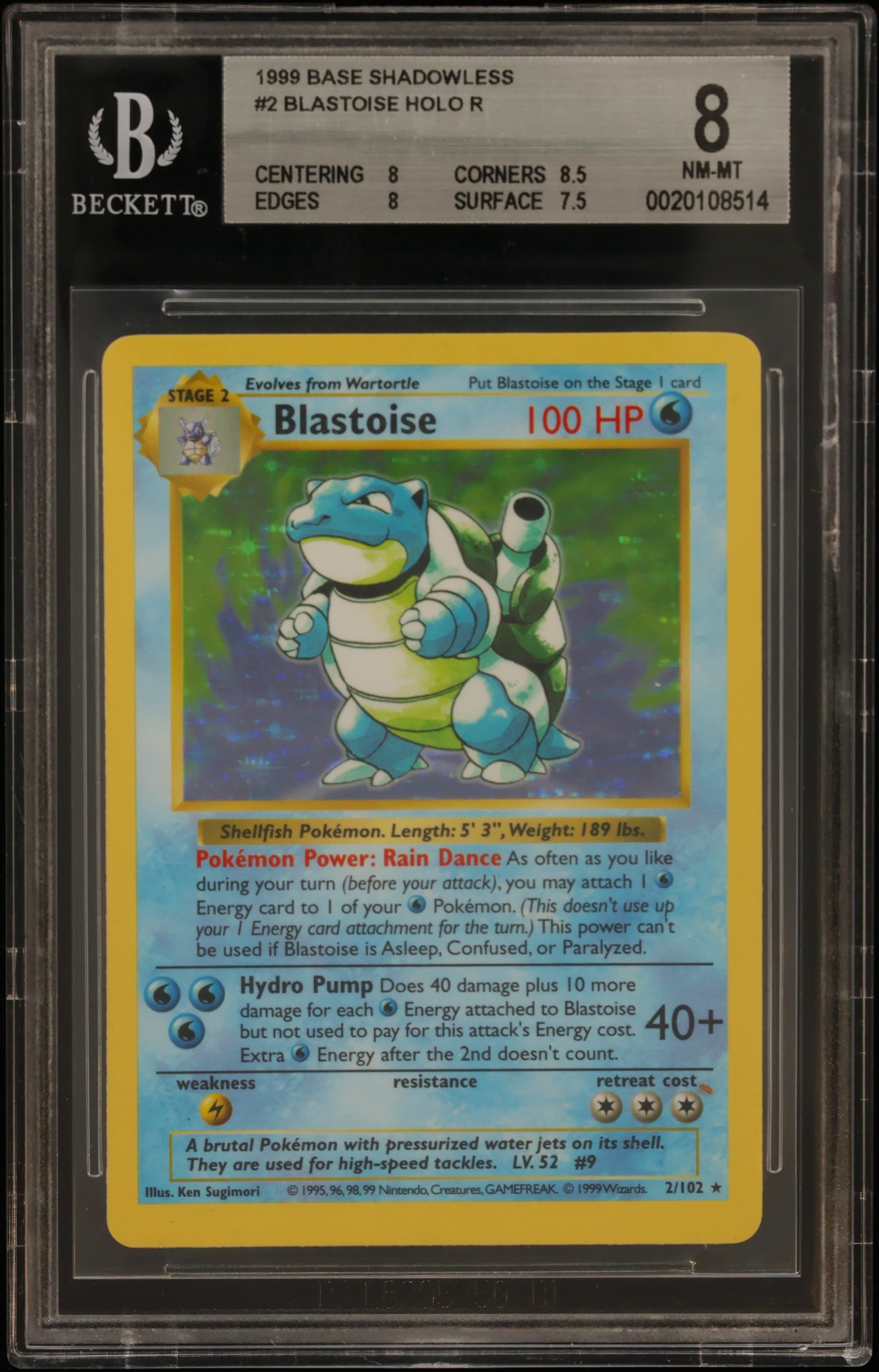 Blastoise HOLO R