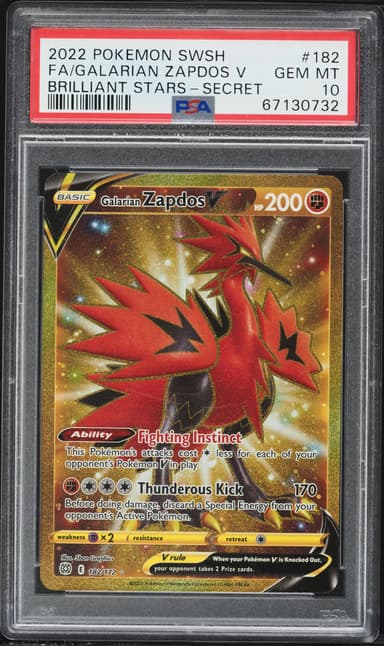 Full Art/Galarian Zapdos V