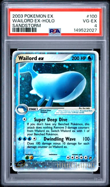 Wailord EX-Holo