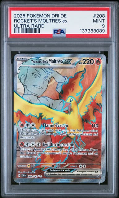 Team Rocket's Moltres EX