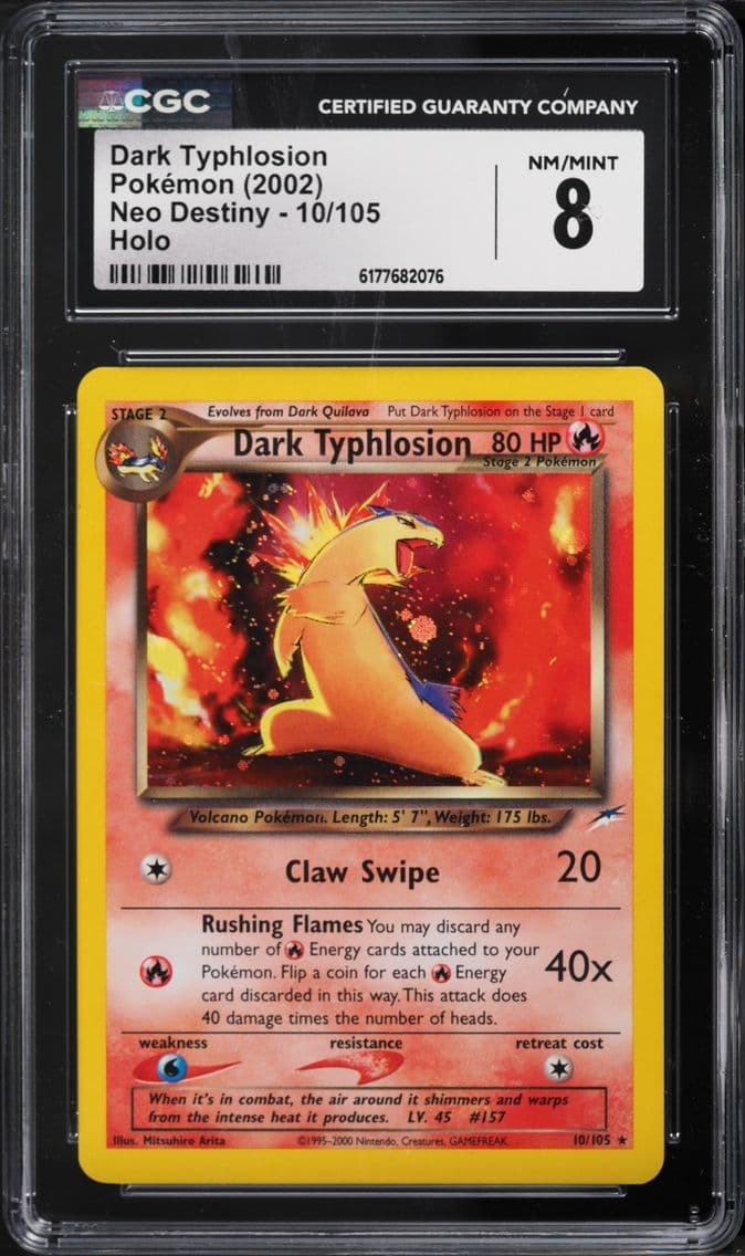 2002 Pokemon Neo Destiny Holo Da