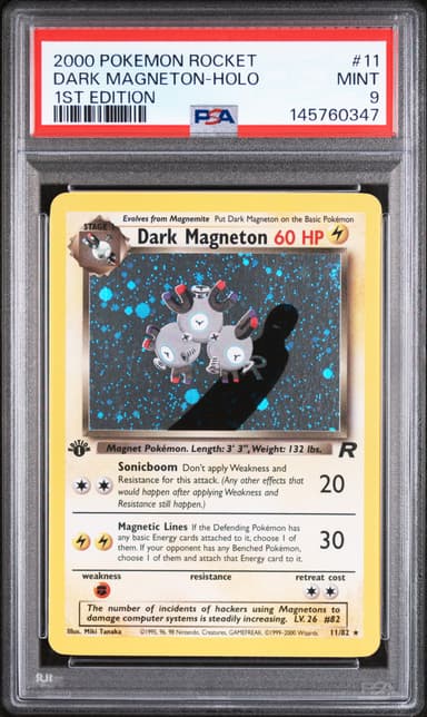 Dark Magneton-Holo 1st Edition