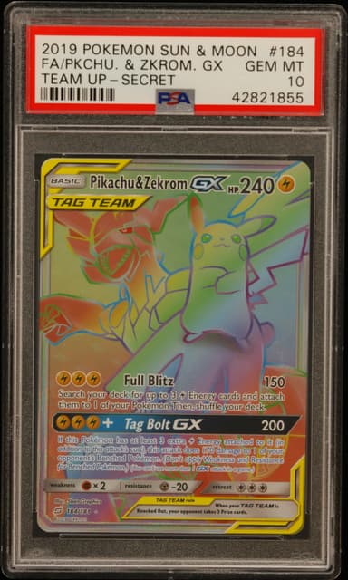 Full Art/Pikachu & Zekrom GX