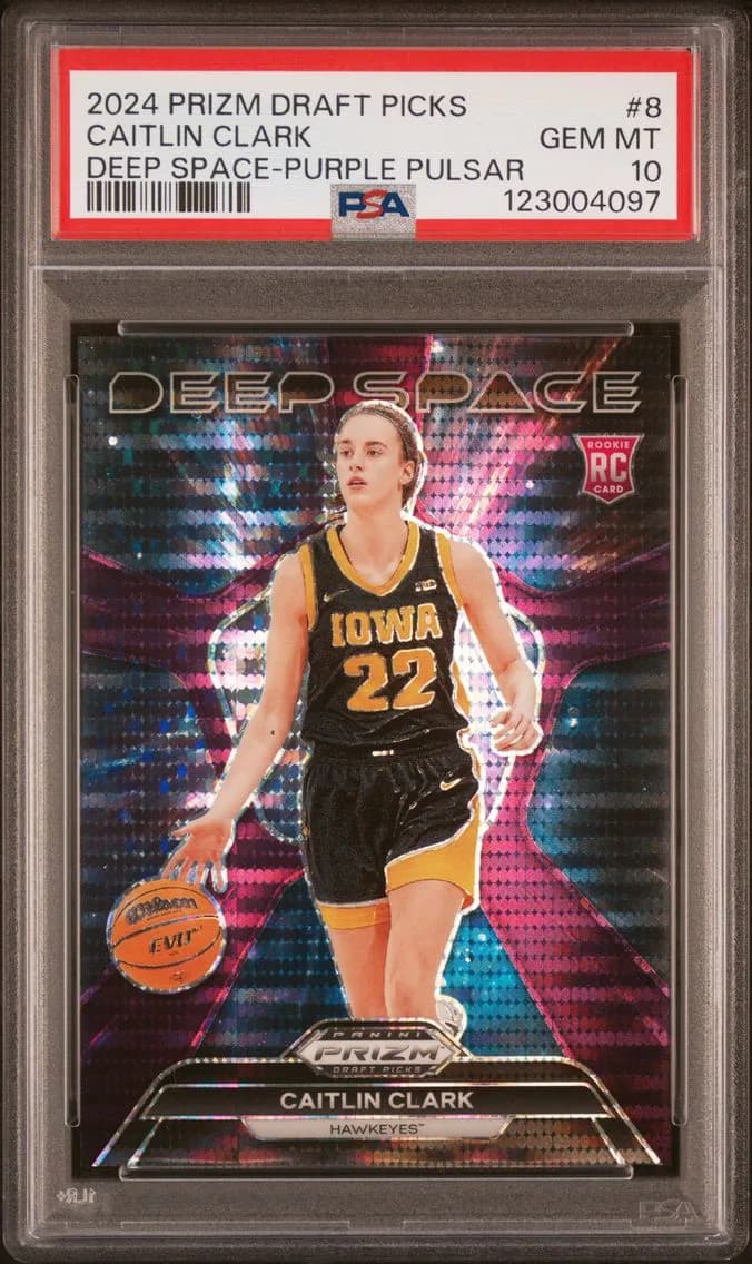 2024 #8 Caitlin Clark PSA 10 Pan