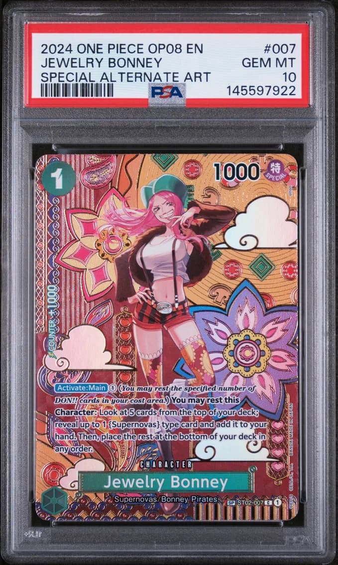 2024 #007 Jewelry Bonney PSA 10 